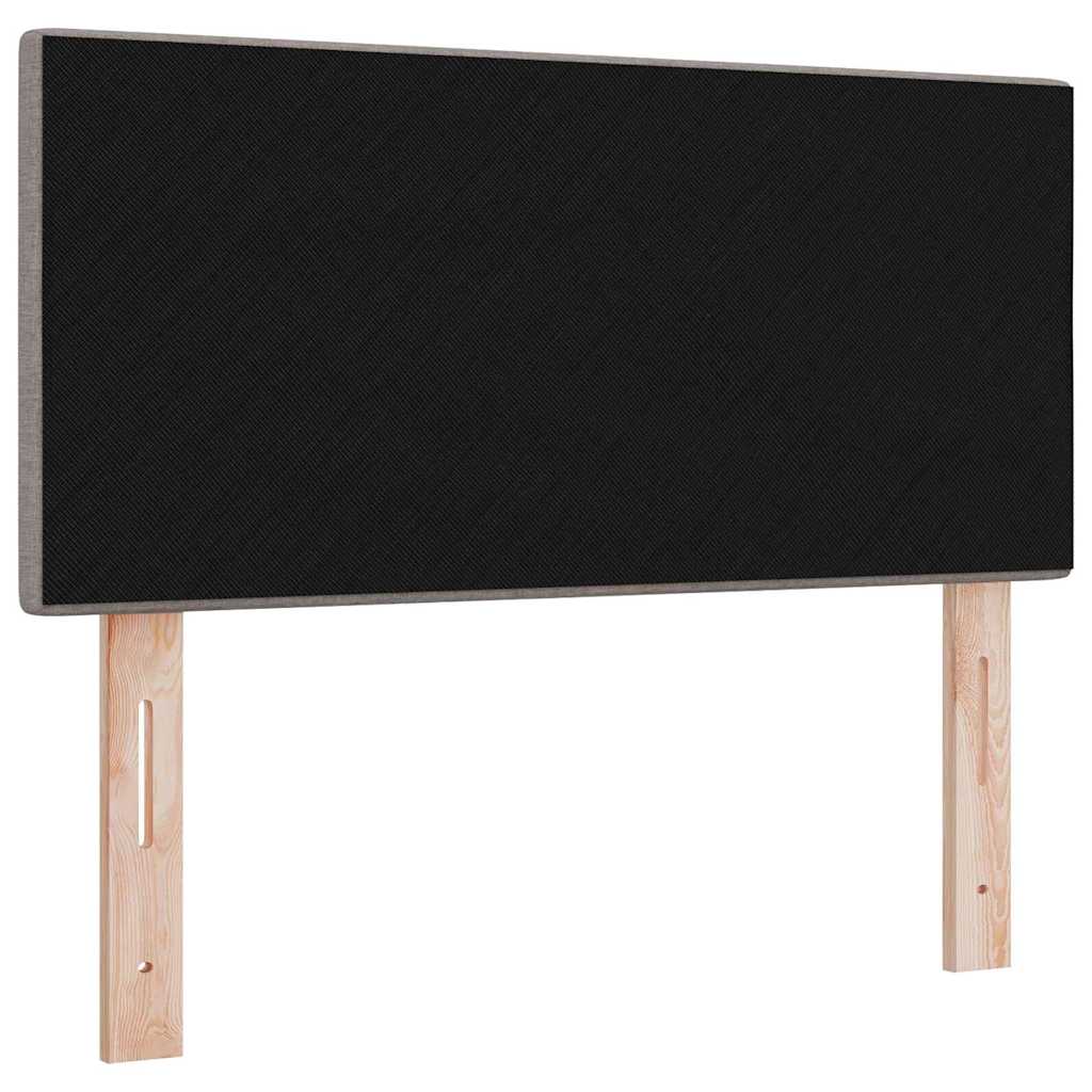 LED Kopfteil Taupe Stoff