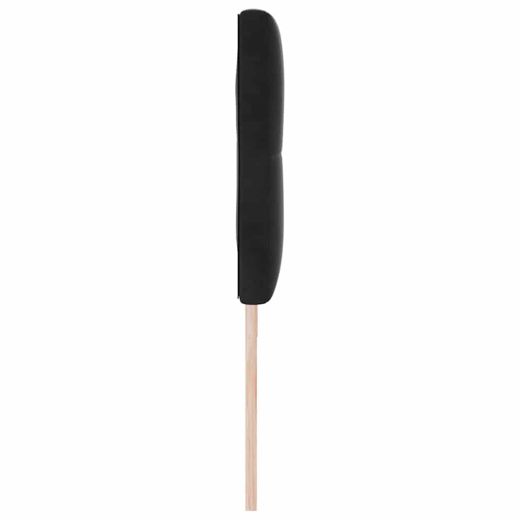 LED Kopfteil mit LED-Lichtleisten Schwarz 180 cm Samt