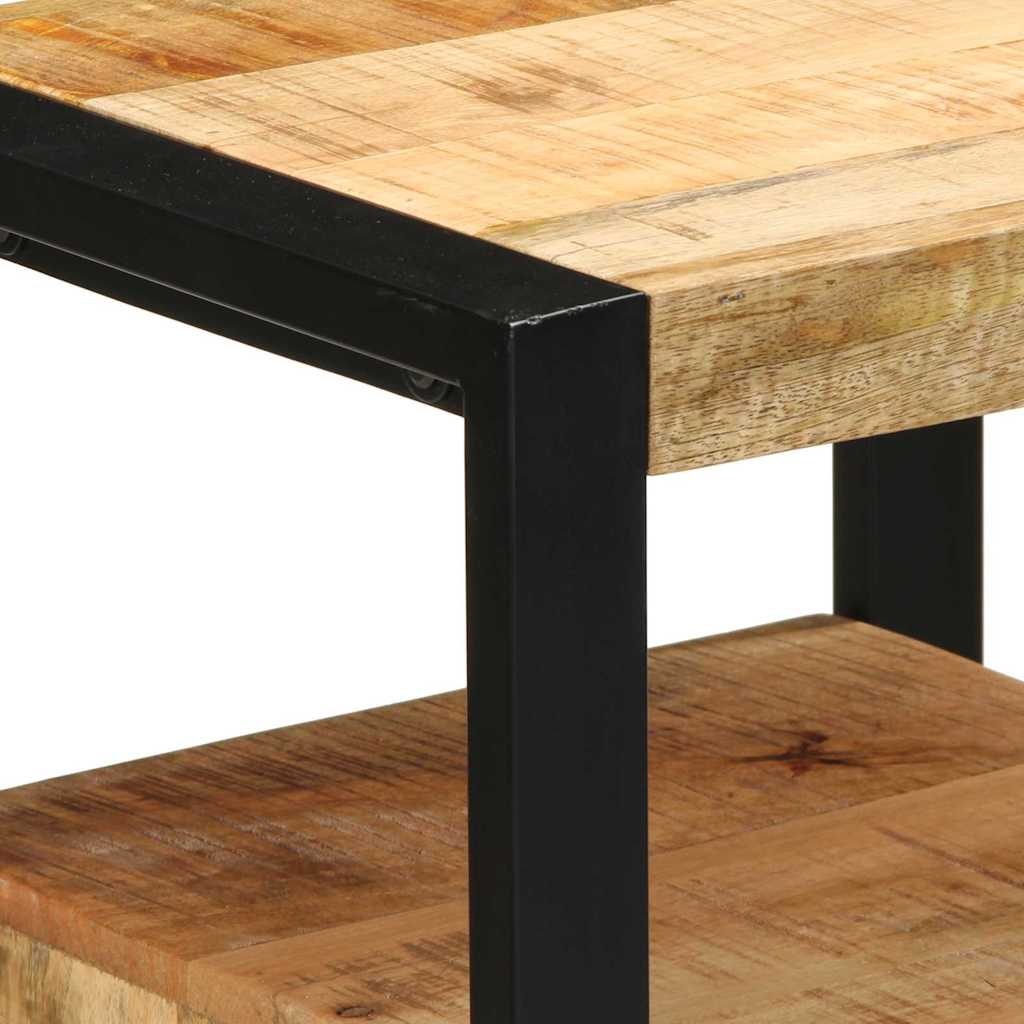 Badezimmermöbel-Set 2 stk. Braun und Schwarz 55 x 35 x 60 cm