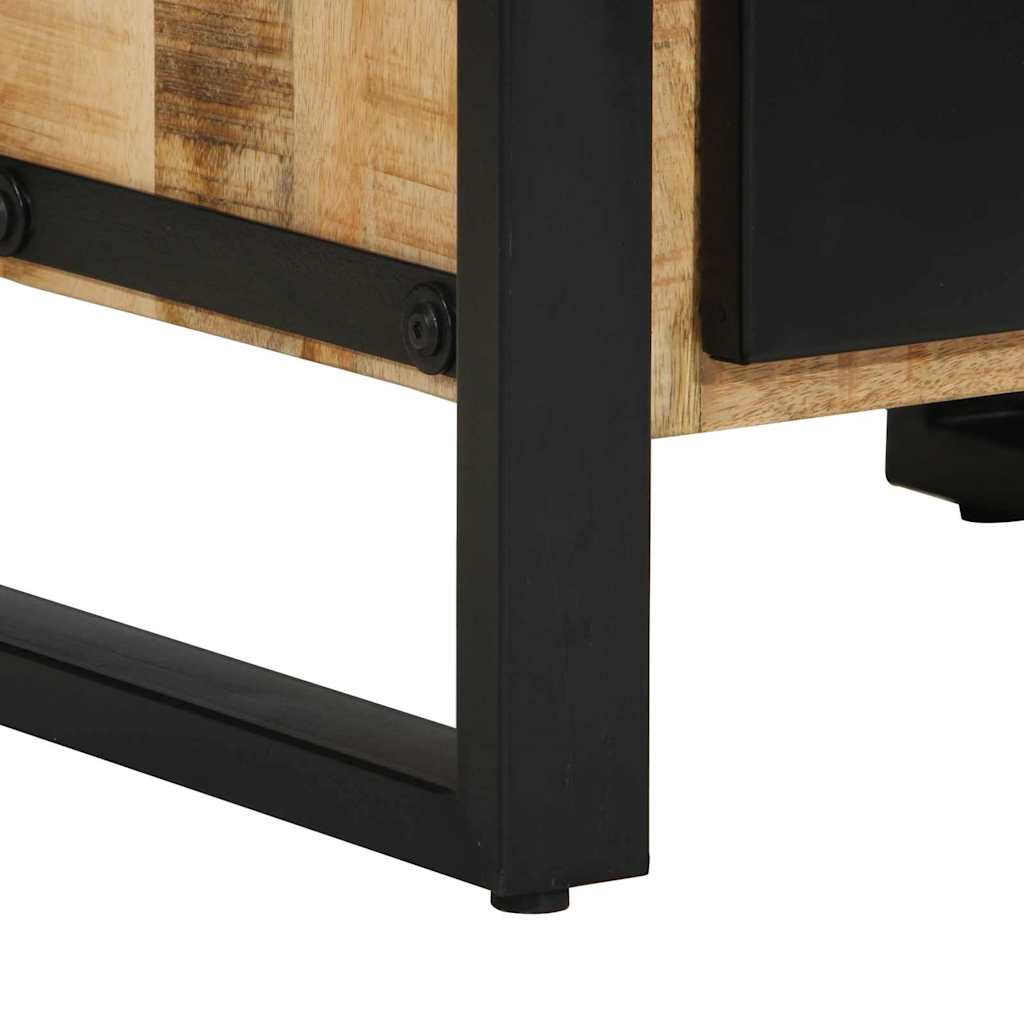 Badezimmermöbel-Set 2 stk. Braun und Schwarz 55 x 35 x 60 cm