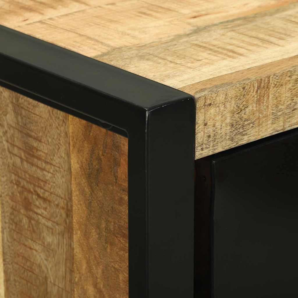 Badezimmermöbel-Set 2 stk. Braun und Schwarz 40 x 35 x 90 cm