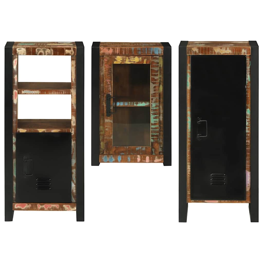 Badezimmermöbel-Set 3 stk. Mehrfarbig 40 x 35 x 90 cm