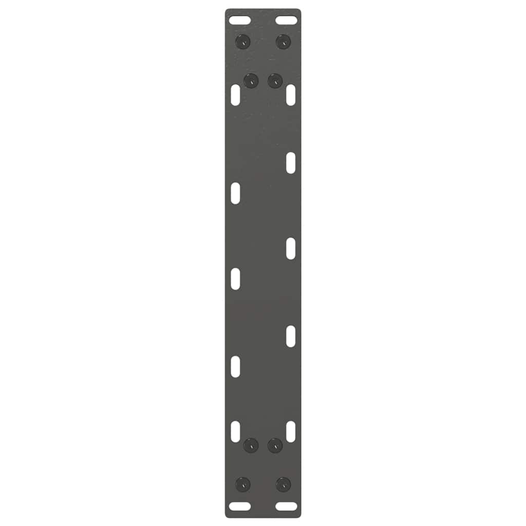 Couchtischbeine U-Form 2 Stk. Anthrazit 30x(30-31) cm Stahl