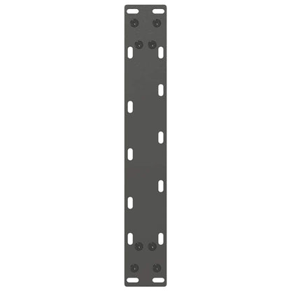 Couchtischbeine U-Form 2 Stk. Anthrazit 30x(30-31) cm Stahl