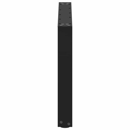 Couchtischbeine U-Form 2 Stk. Schwarz 70x(42-43) cm Stahl
