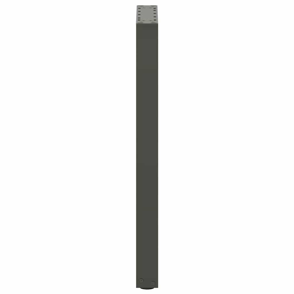 Konsolentischbeine U-Form 2 Stk. Anthrazit 28x(72-73) cm Stahl