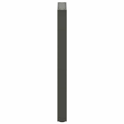 Konsolentischbeine U-Form 2 Stk. Anthrazit 28x(72-73) cm Stahl