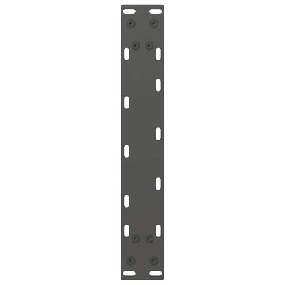 Konsolentischbeine U-Form 2 Stk. Anthrazit 28x(72-73) cm Stahl
