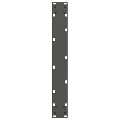 Esstischbeine U-Form 3 Stk. Anthrazit 70x(72-73) cm Stahl