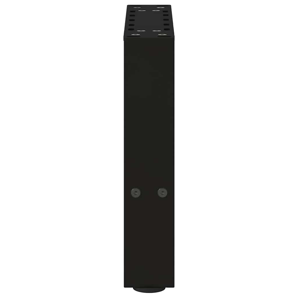 Coffee table legs black 2 pcs. 40x(30-31) cm steel