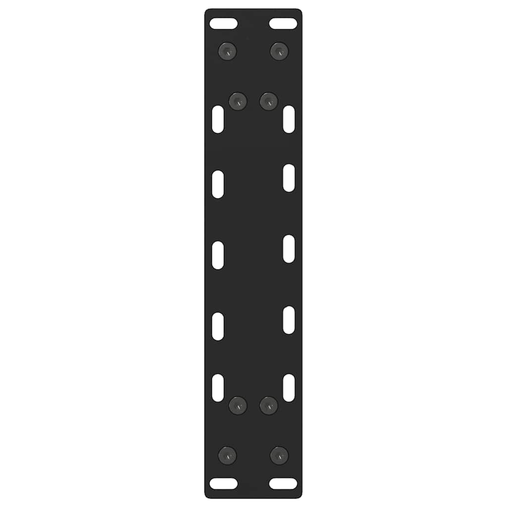 Coffee table legs black 2 pcs. 40x(30-31) cm steel
