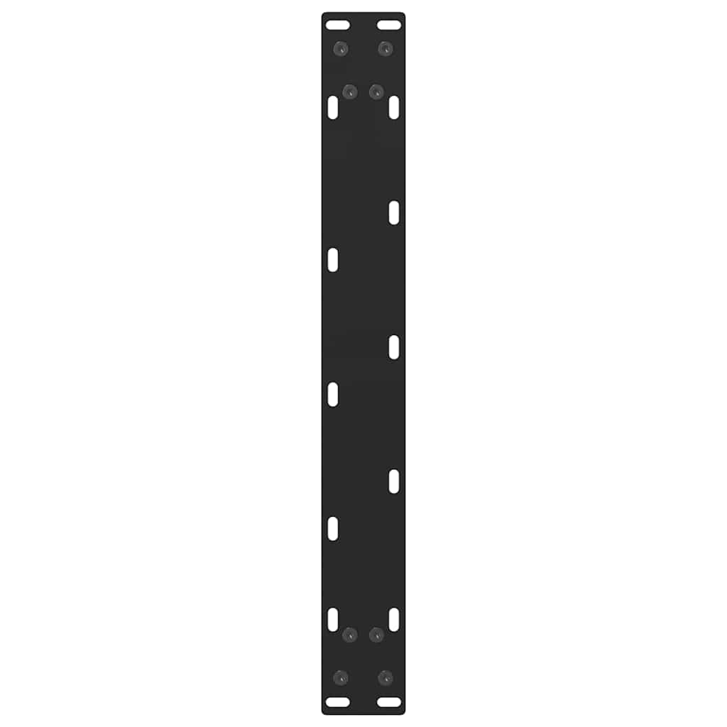 Coffee table legs black 2 pcs. 70x(42-43) cm steel
