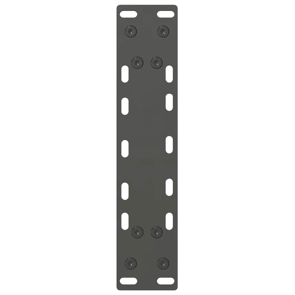 Konsolentischbeine Anthrazit 2 Stk. 28x(72-73) cm Stahl