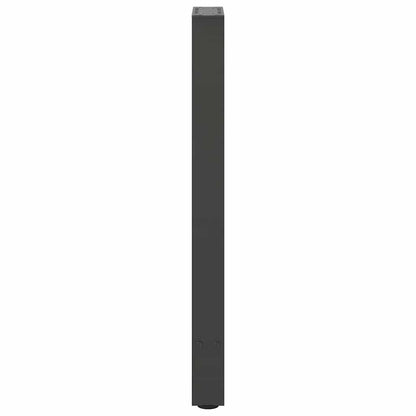 Konsolentischbeine Anthrazit 2 Stk. 38x(72-73) cm Stahl