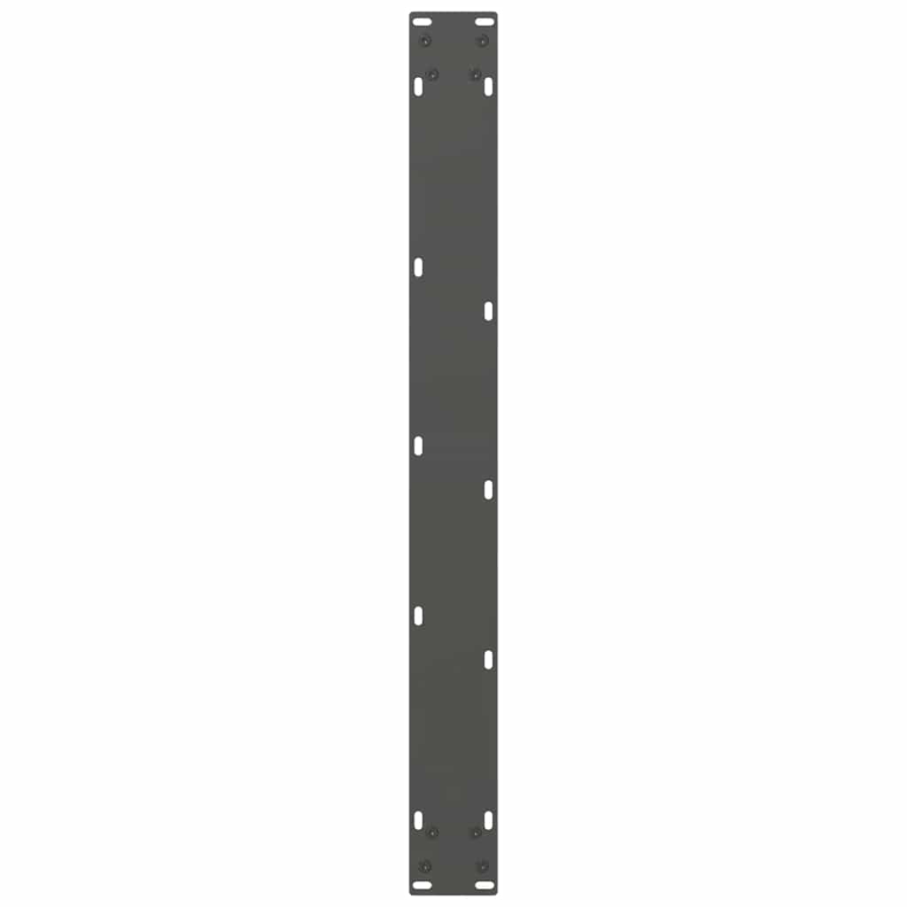 Coffee table legs anthracite 2 pcs. 70x(72-73) cm steel