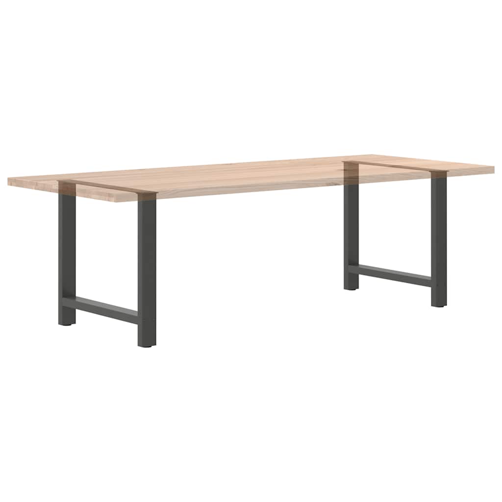 Coffee table legs anthracite 2 pcs. 80x(72-73) cm steel