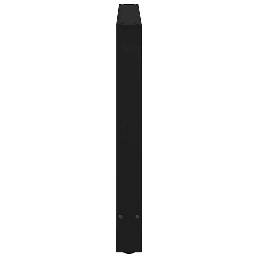 Coffee table legs black 2 pcs. 90x(72-73) cm steel