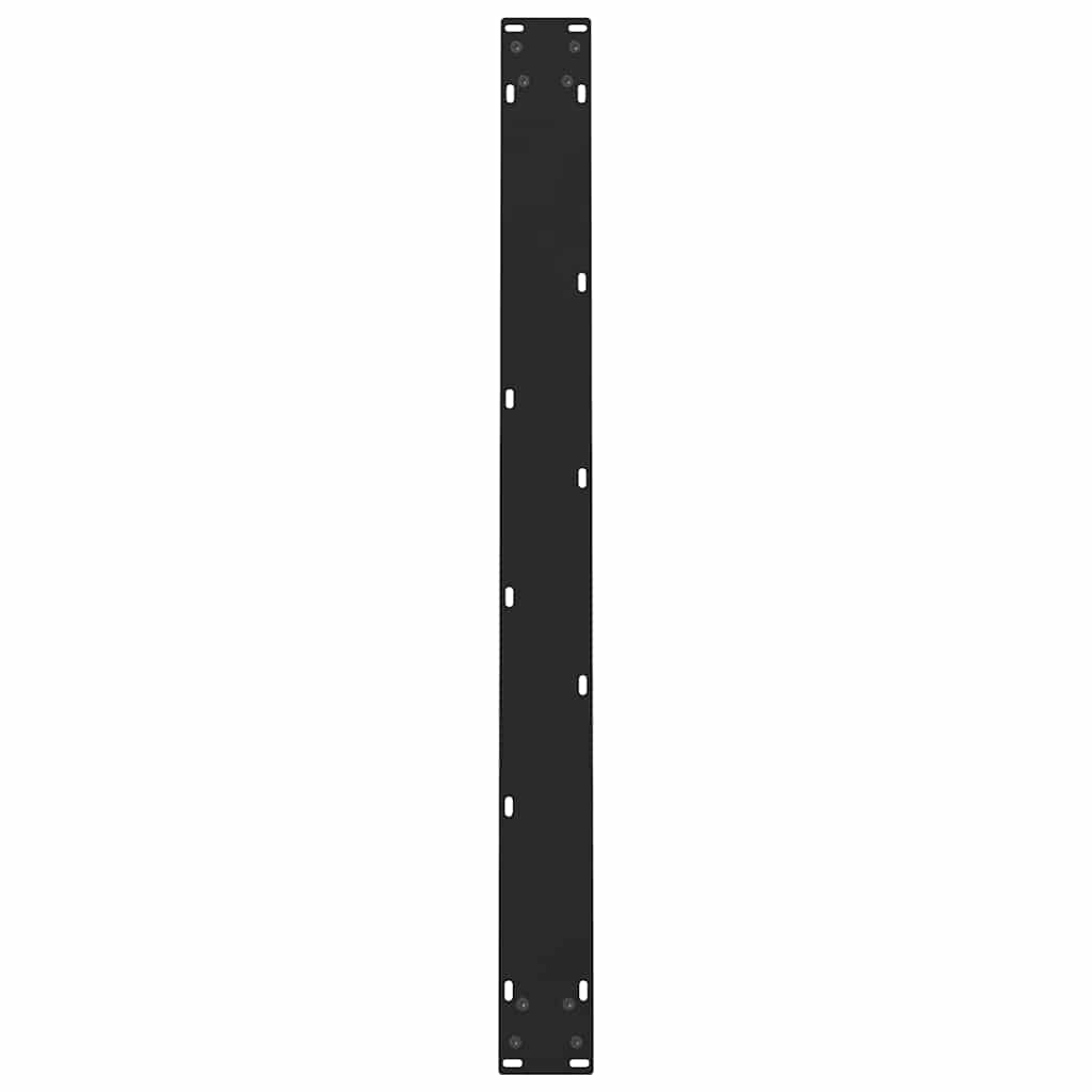 Coffee table legs black 2 pcs. 90x(72-73) cm steel
