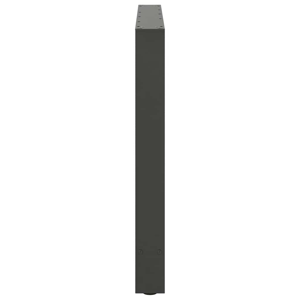 Coffee table legs anthracite 2 pcs. 90x(72-73) cm steel