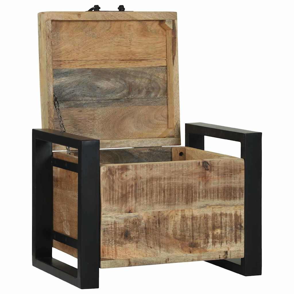 Aufbewahrungs-Truhen Braun 40 x 30 x 30 cm Massivholz Mango
