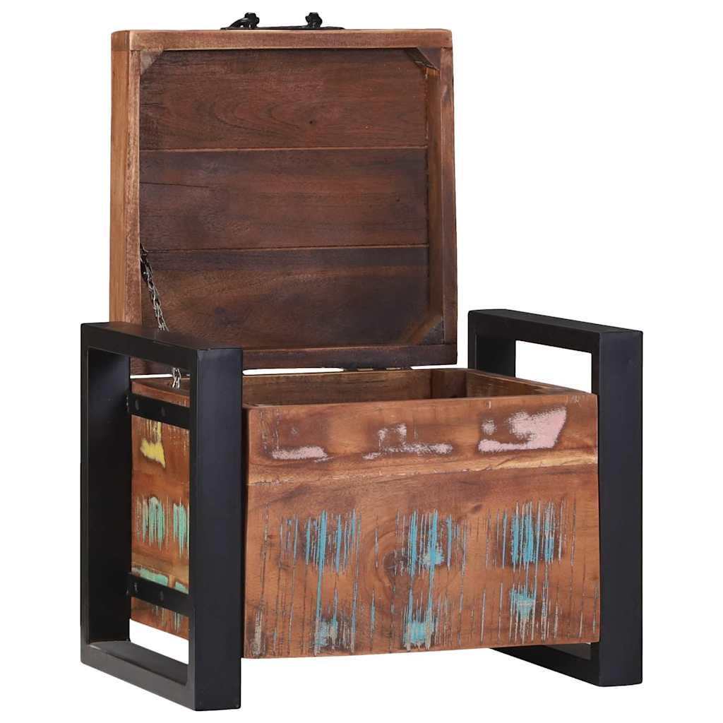Aufbewahrungs-Truhen 40 x 30 x 30 cm Massivholz Altholz