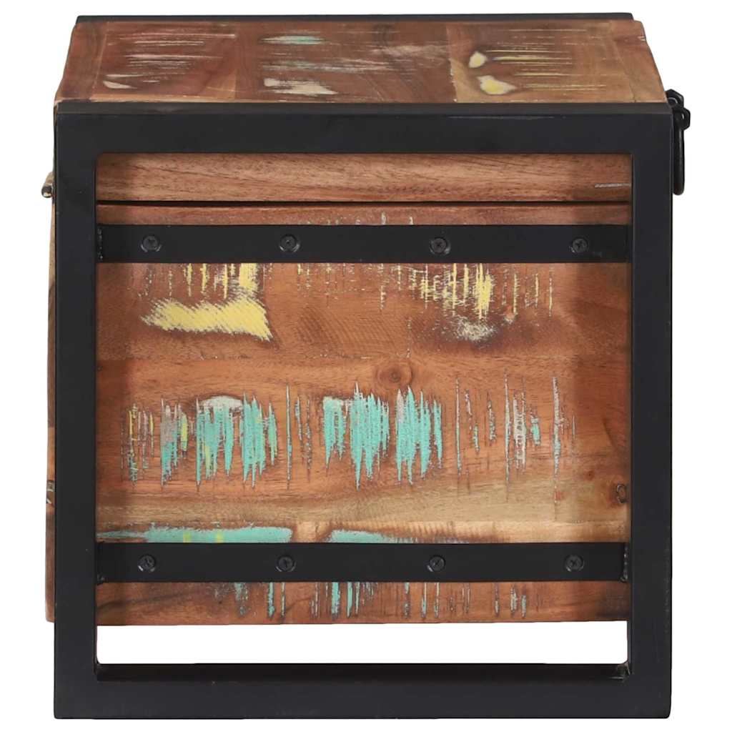Aufbewahrungs-Truhen 40 x 30 x 30 cm Massivholz Altholz