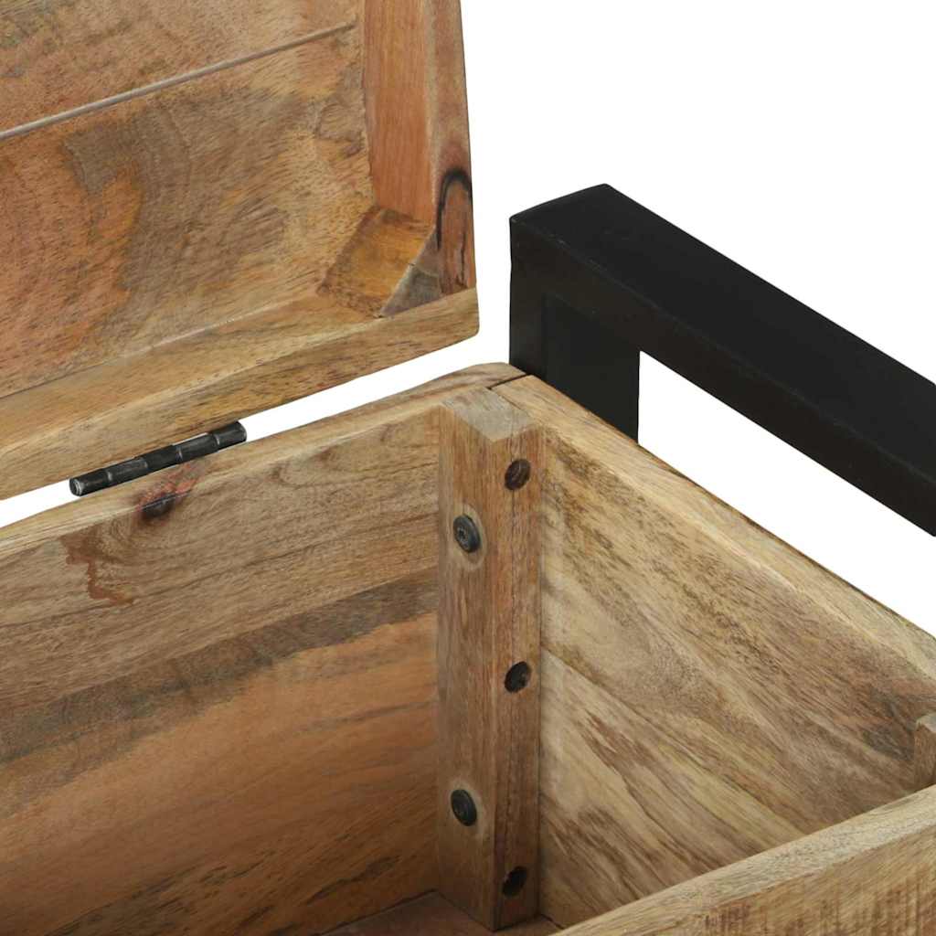 Aufbewahrungs-Truhen Braun 60 x 30 x 30 cm Massivholz Mango