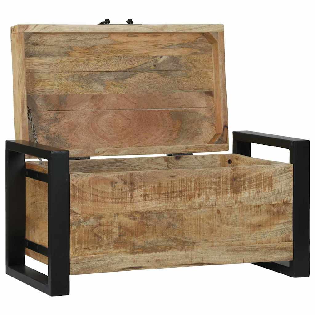 Aufbewahrungs-Truhen Braun 60 x 30 x 30 cm Massivholz Mango
