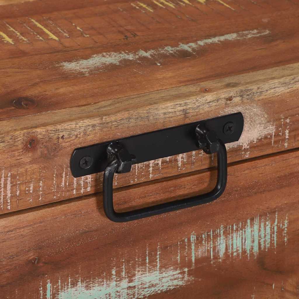 Aufbewahrungs-Truhen 60 x 30 x 30 cm Massivholz Altholz