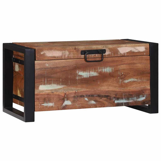 Aufbewahrungs-Truhen 60 x 30 x 30 cm Massivholz Altholz