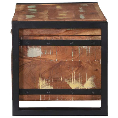 Aufbewahrungs-Truhen 60 x 30 x 30 cm Massivholz Altholz