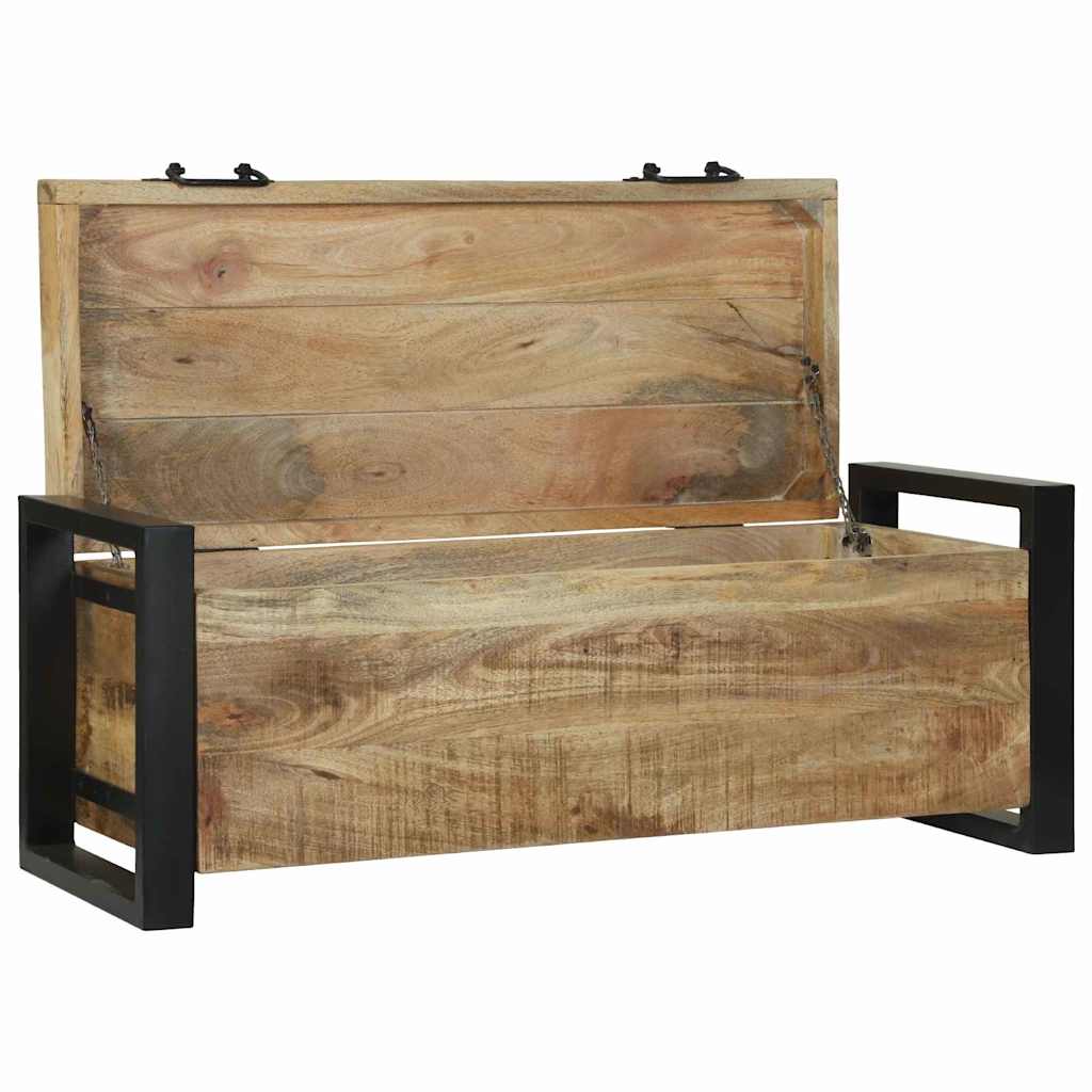 Aufbewahrungs-Truhen Braun 80 x 30 x 30 cm Massivholz Mango