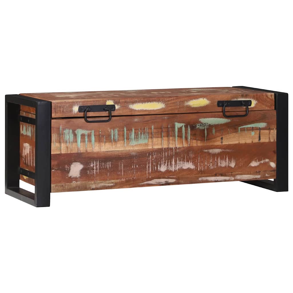 Aufbewahrungs-Truhen 80 x 30 x 30 cm Massivholz Altholz