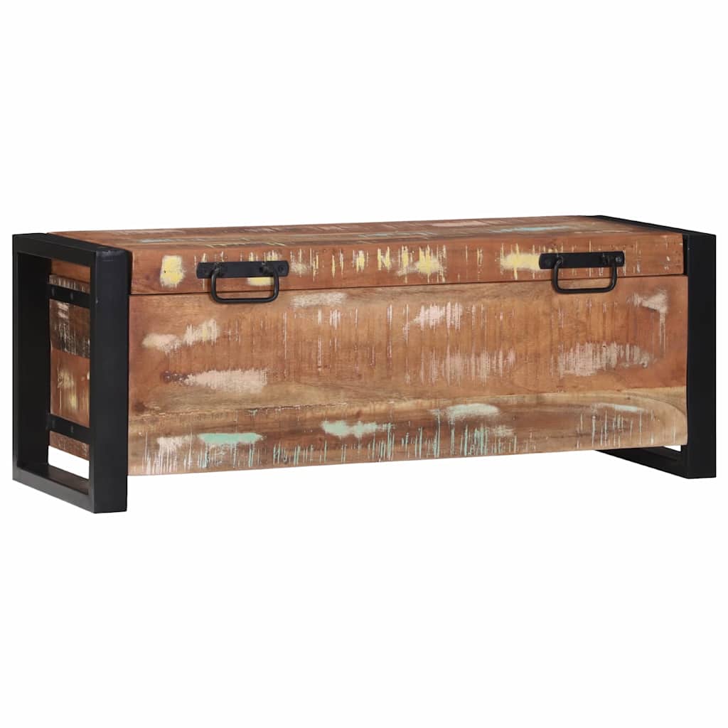 Aufbewahrungs-Truhen 80 x 30 x 30 cm Massivholz Altholz