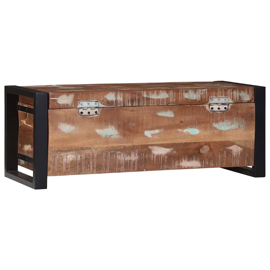 Aufbewahrungs-Truhen 80 x 30 x 30 cm Massivholz Altholz