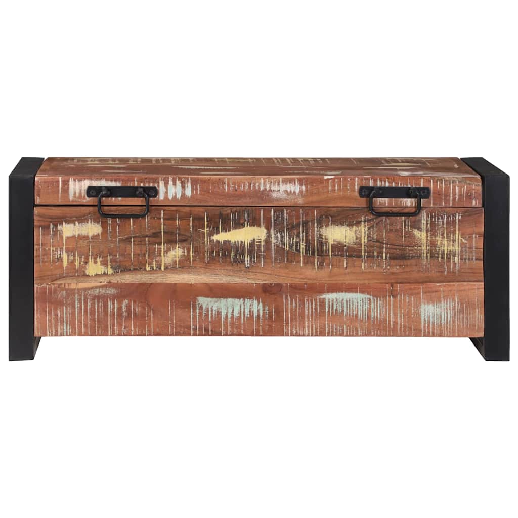 Aufbewahrungs-Truhen 80 x 30 x 30 cm Massivholz Altholz