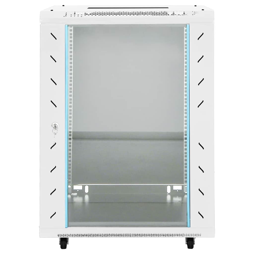 15U Netzwerkschrank 19" IP20 Grau 60x45x86 cm