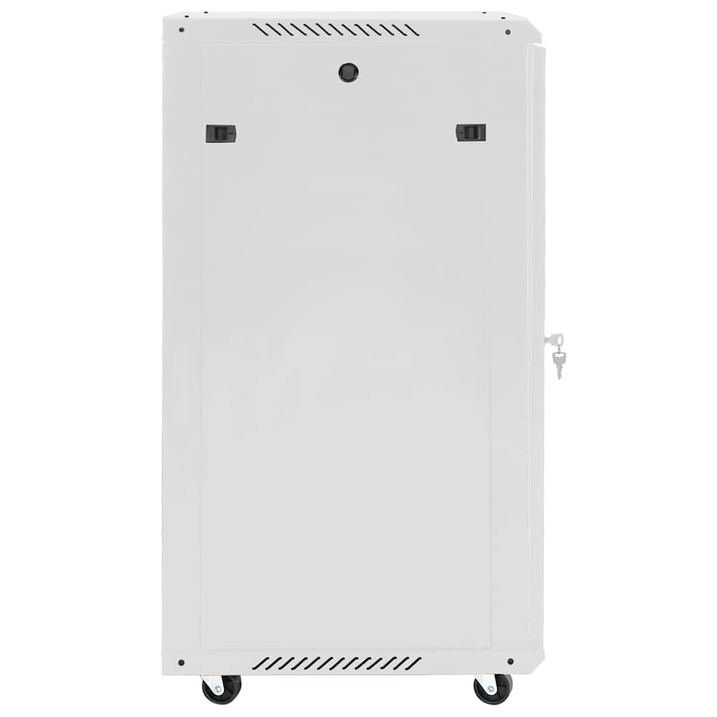 15U Netzwerkschrank 19" IP20 Grau 60x45x86 cm