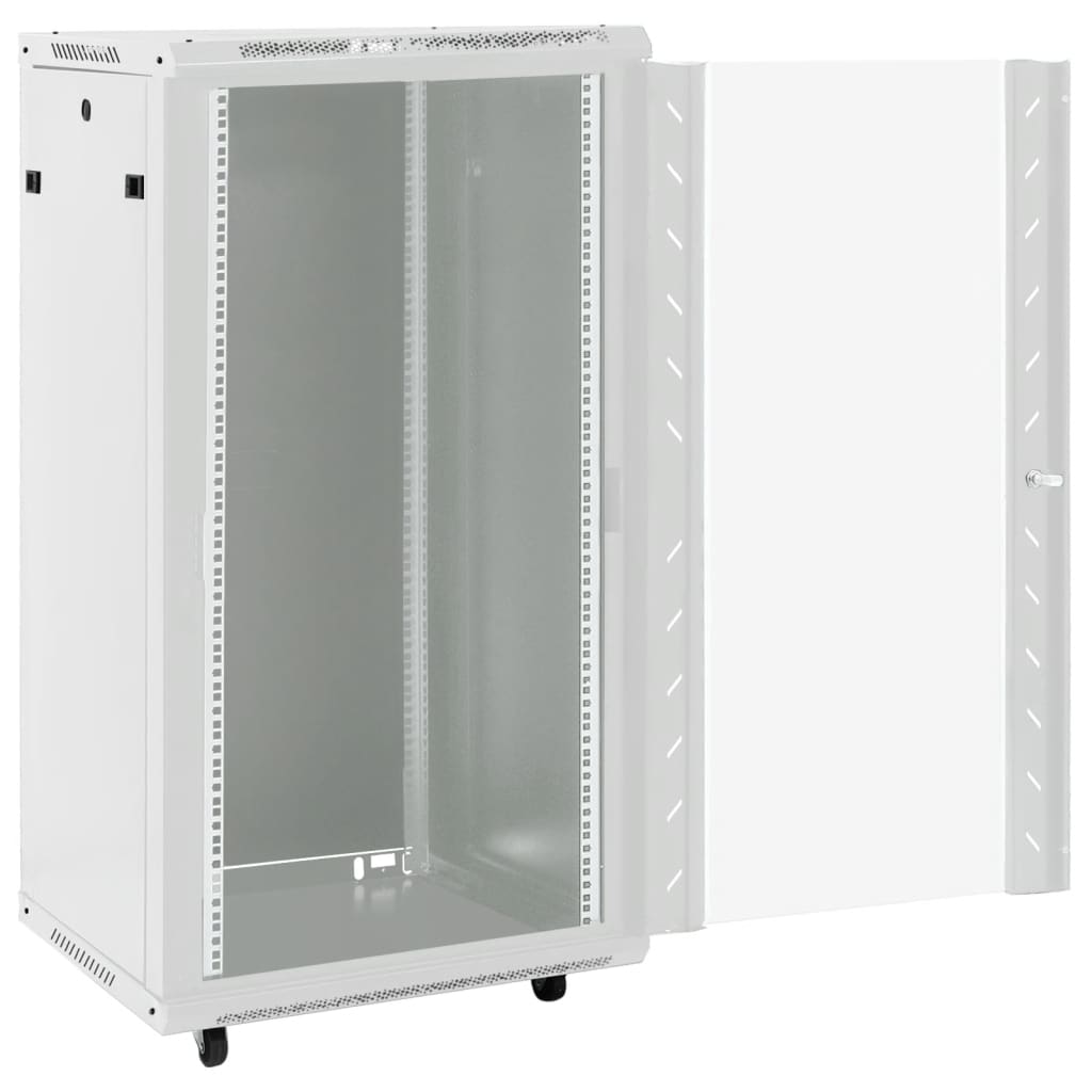 22U Netzwerkschrank 19" IP20 Grau 60x60x120 cm