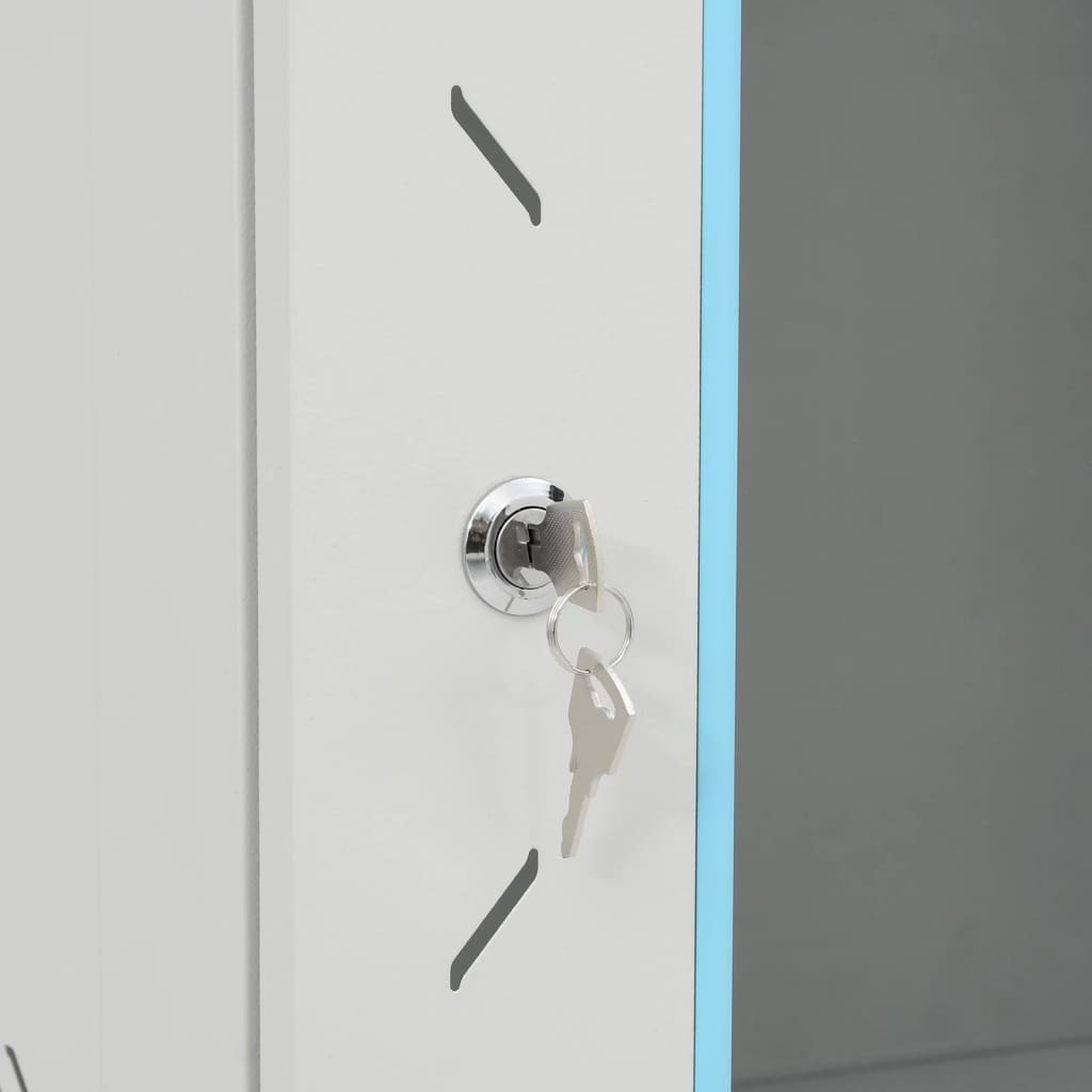 22U Netzwerkschrank 19" IP20 Grau 60x60x120 cm