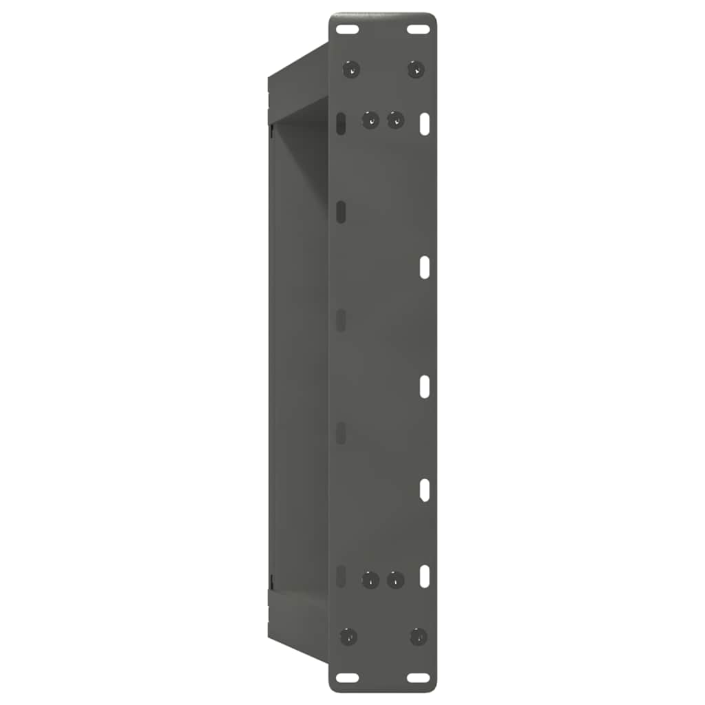 Pieds de table basse en U, 2 pièces, anthracite, 40 x 30-31 cm, acier