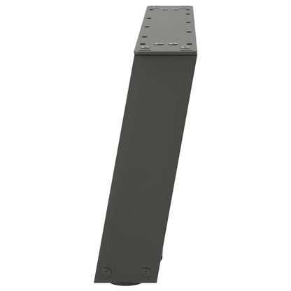 Couchtischbeine U-Form 2 Stk. Anthrazit 70x(30-31) cm Stahl