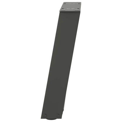 Couchtischbeine U-Form 2 Stk. Anthrazit 28x(42-43) cm Stahl