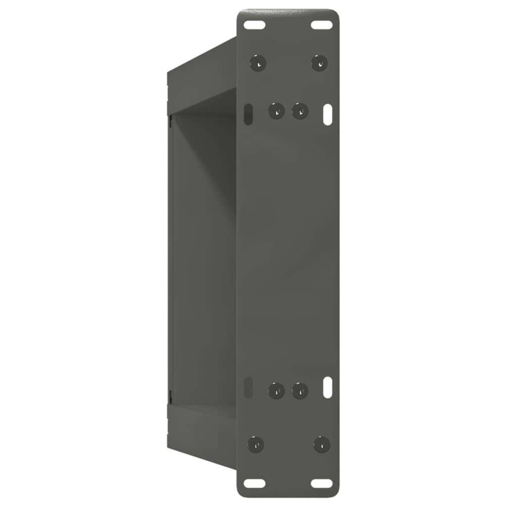 Pieds de table basse en U, 2 pièces, anthracite, 28 x 42-43 cm, acier