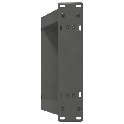 Couchtischbeine U-Form 2 Stk. Anthrazit 28x(42-43) cm Stahl