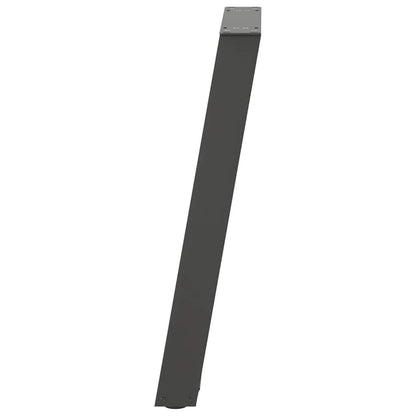 Konsolentischbeine U-Form 2 Stk. Anthrazit 28x(72-73) cm Stahl