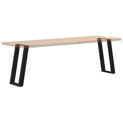 Konsolentischbeine U-Form 2 Stk. Schwarz 38x(72-73) cm Stahl