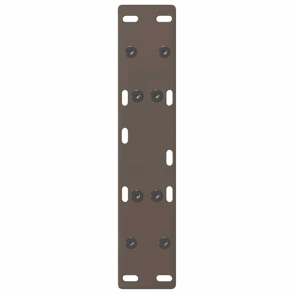 Pieds de table basse en forme de A, 2 pièces, 40 x (30-31) cm, acier