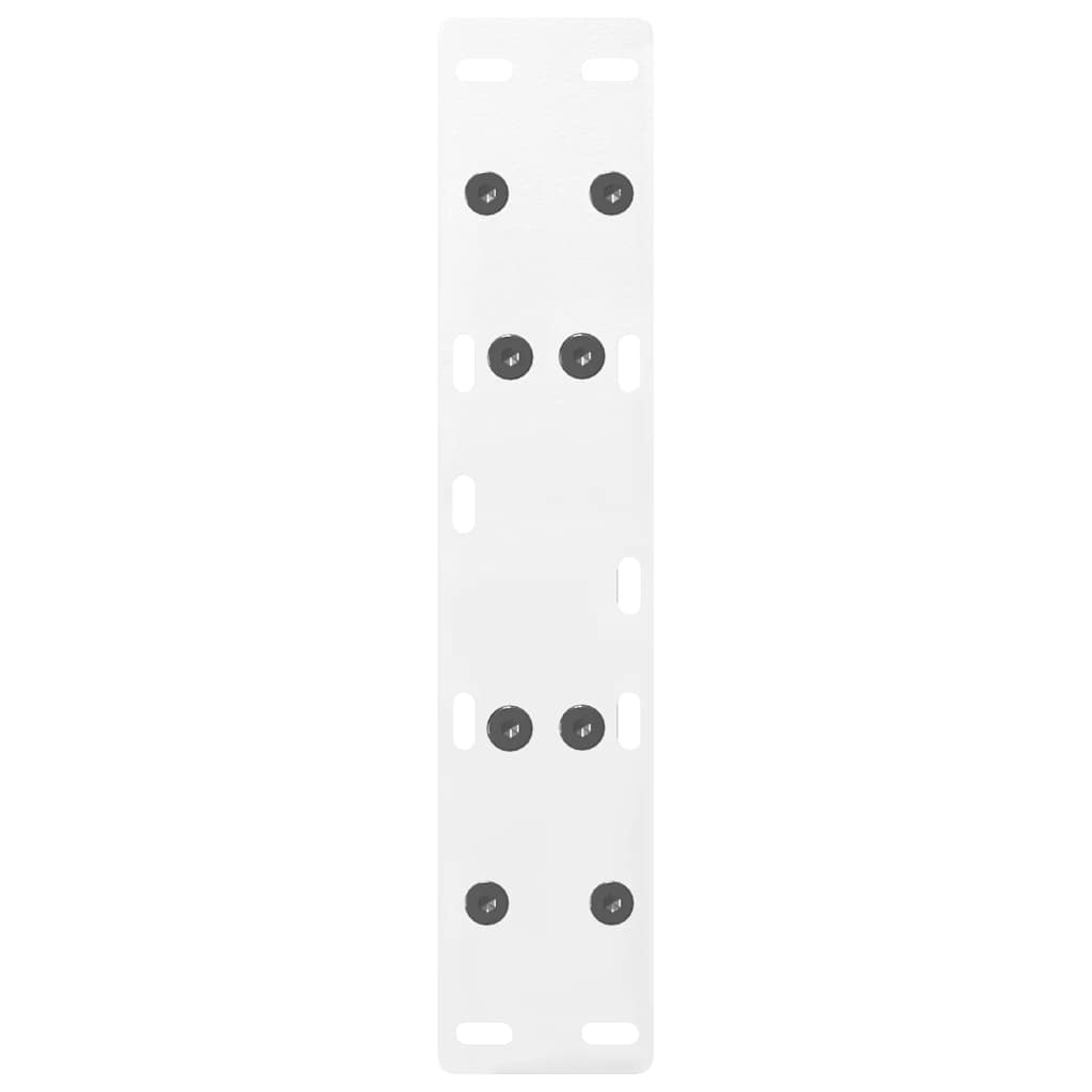 Coffee table legs A-shape 2 pcs. White 50x(30-31) cm steel