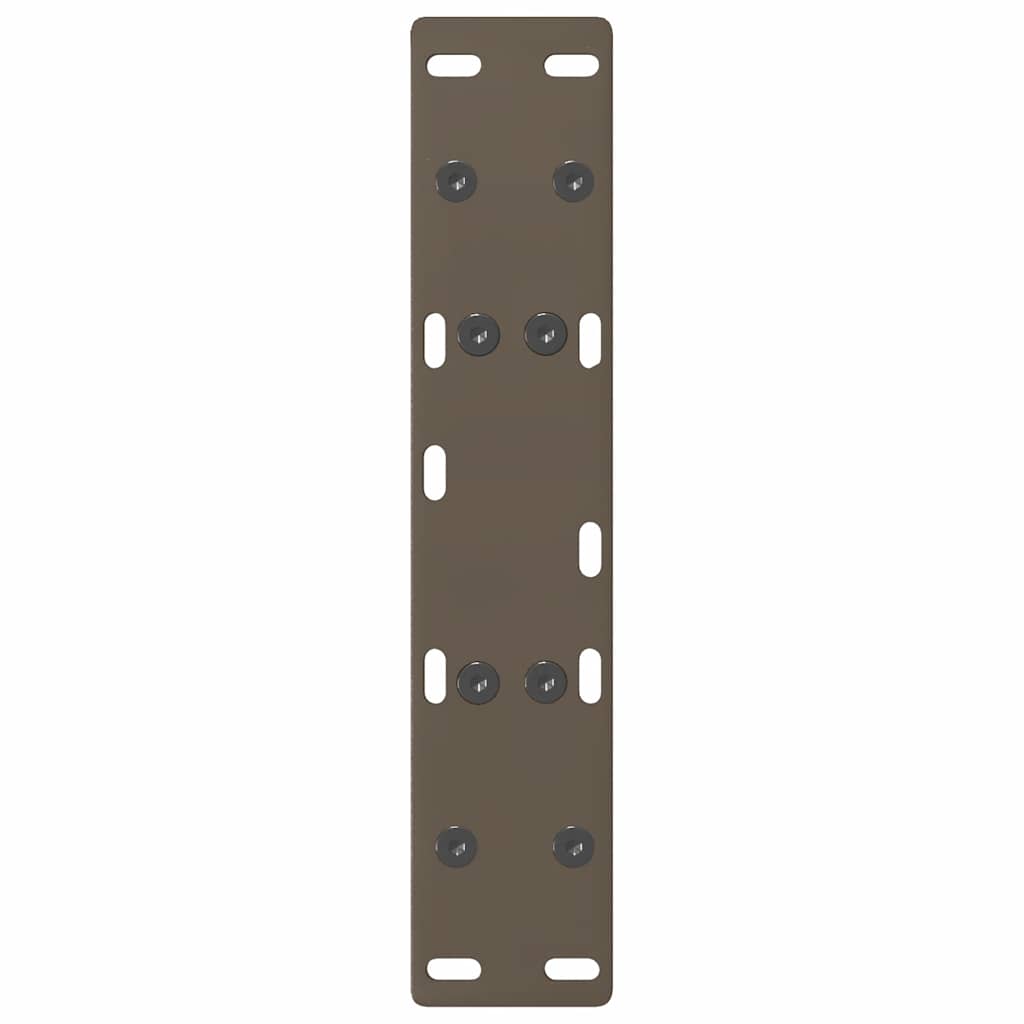 Pieds de table basse en forme de A, 2 pièces, 50 x (30-31) cm, acier